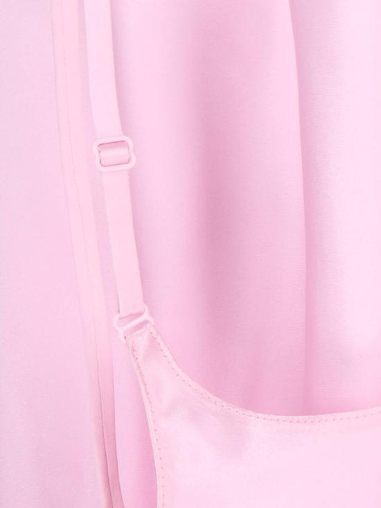 26SS 쿠레쥬 미디 원피스 126CRO780SE0075 5022 Pink - COURREGES