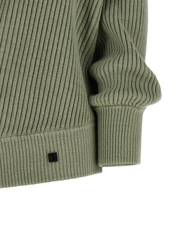 26SS 발망 가디건 GF0KK065KJ727EU Green - BALMAIN