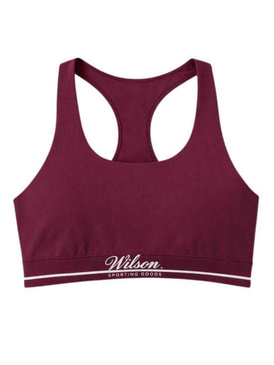 26SS 윌슨 민소매 티셔츠 WW00386531WIE PORTROYALE Bordeaux