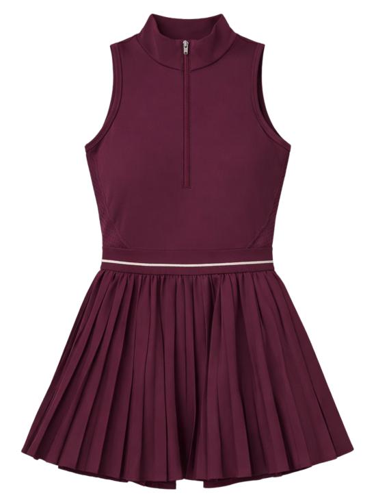 26SS 윌슨 미디 원피스 WW00481531WIE PORTROYALE Bordeaux