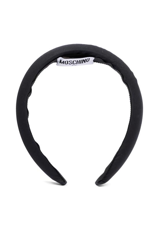 26SS [키즈] 모스키노 헤어 액세서리 HAX01N LLA12 60100 BLACK - MOSCHINO