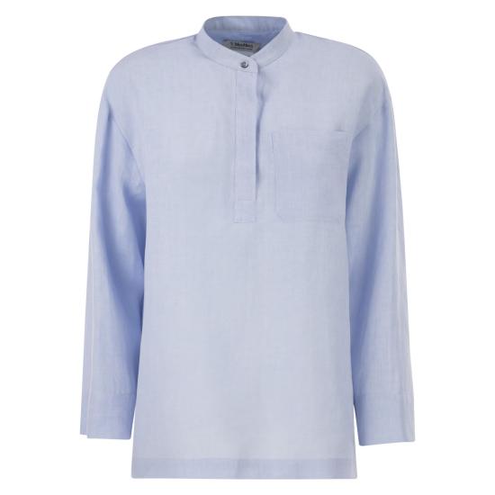 26SS 에스막스마라 블라우스/셔츠 2619111013600 LIGHT BLUE