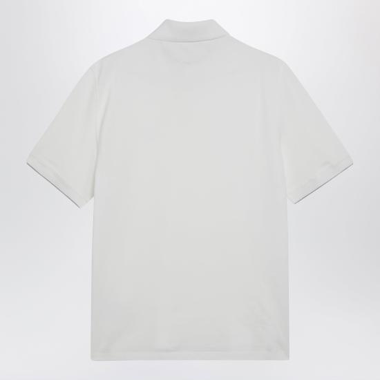 26SS 브루넬로 쿠치넬리 피케 폴로 셔츠 ME8548788CO White - BRUNELLO CUCINELLI