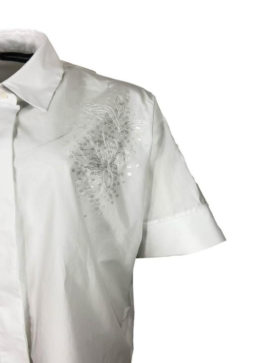 26SS 로레나안토니아찌 셔츠 P2651CA26A4222R0100 White - LORENA ANTONIAZZI