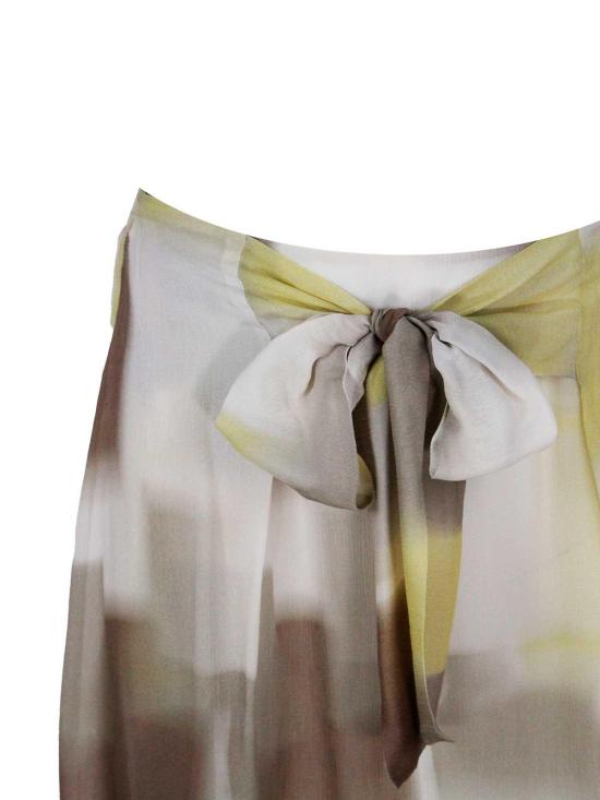 26SS 알마니 미디 스커트 XW002277AF21554F0160 Beige - ARMANI