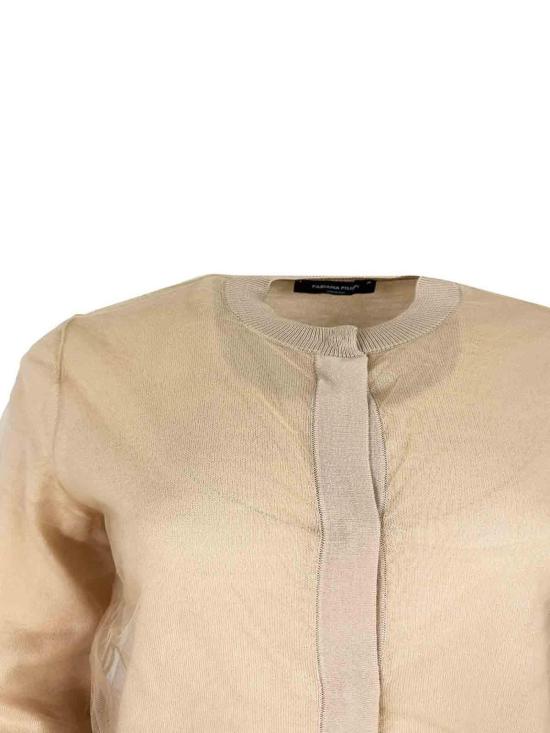 26SS 파비아나 필리피 탑 MAD266F058L9130157 Brown - FABIANA FILIPPI