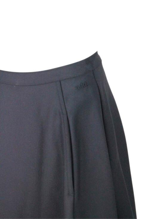 25FW 애드 미디 스커트 12AWLW758506 Black - ADD