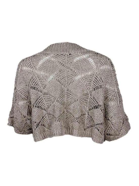 26SS 안토넬리 피렌체 탑 PEONIA41767Q40704 Beige - ANTONELLI FIRENZE