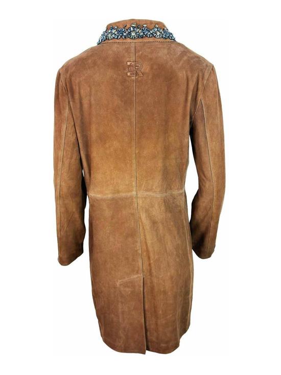 26SS 에르마노 피렌제 미디 스커트 D48ED001EH0MFB27 Brown - ERMANNO FIRENZE