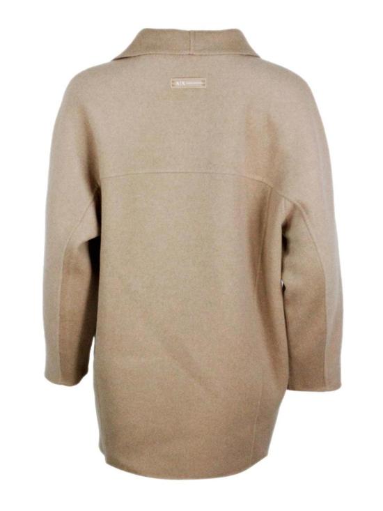 25FW 알마니 미디 스커트 XW000715AF162161U1051 Beige - ARMANI