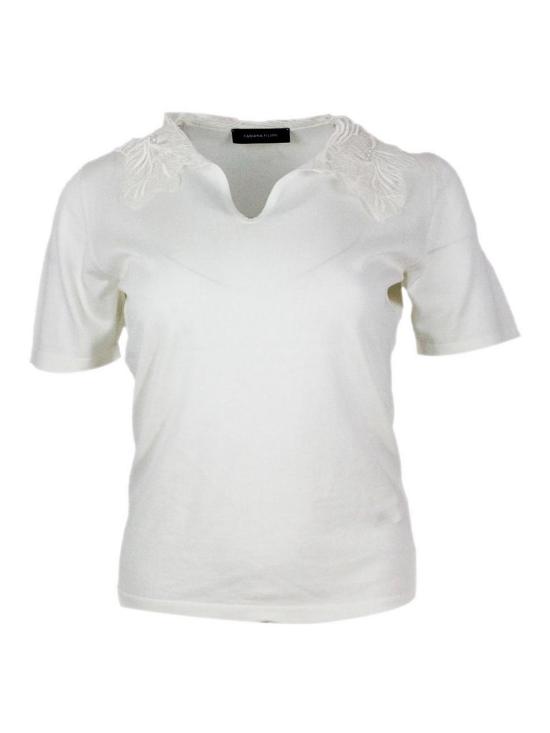 26SS 파비아나 필리피 탑 MAD276F465M22125 Cream