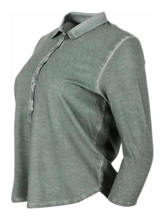26SS 플루마나크 폴로 티셔츠 00W311031F31 Green - PLOUMANACH