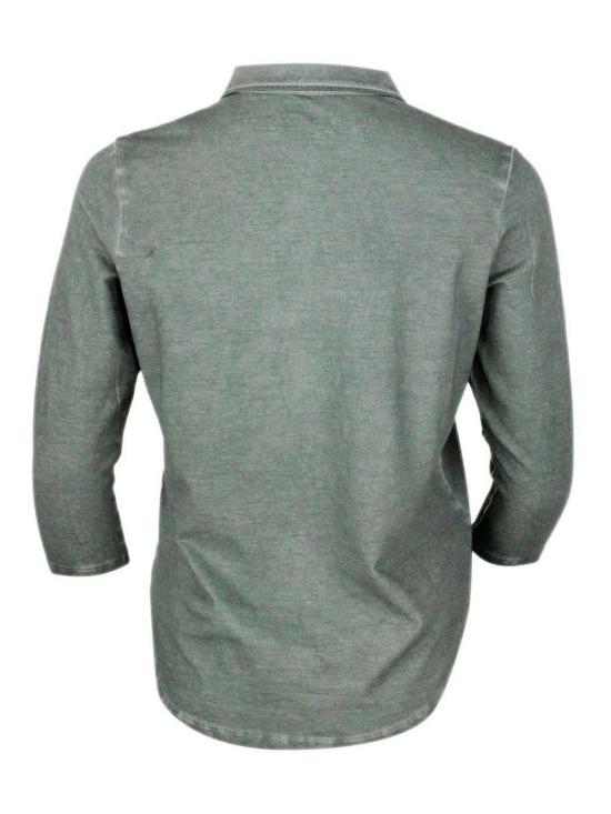 26SS 플루마나크 폴로 티셔츠 00W311031F31 Green - PLOUMANACH
