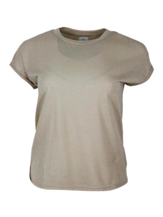 26SS 일레븐티 반팔 티셔츠 M80TSHM15TES0M25602 Beige