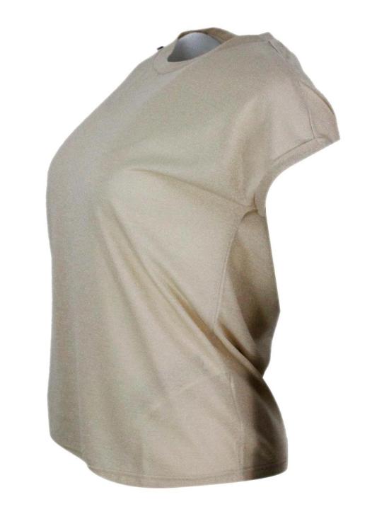 26SS 일레븐티 반팔 티셔츠 M80TSHM15TES0M25602 Beige - ELEVENTY