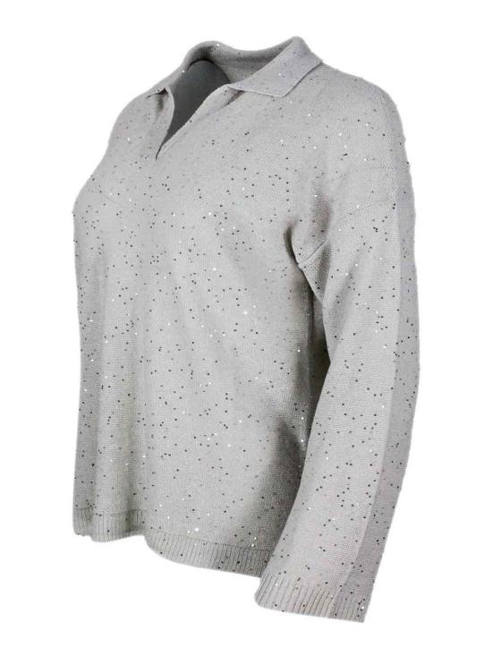 26SS 안토넬리 피렌체 탑 ACHILLEA41781Q01625 Grey - ANTONELLI FIRENZE