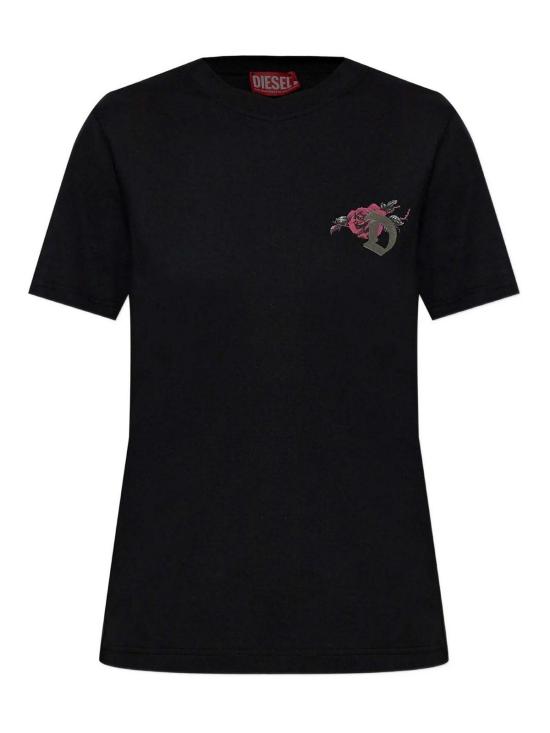 26SS 디젤 반팔 티셔츠 A224880JMBD9XX None