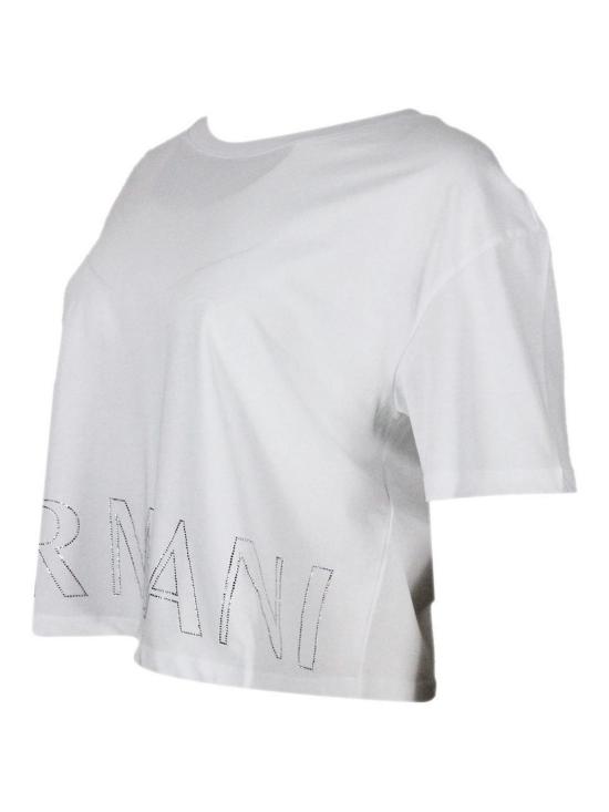 26SS 알마니 반팔 티셔츠 XW001709AF17172U002 White - ARMANI