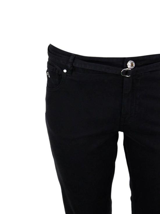 25FW 트라마로사 팬츠 AMERICAV0190999 Black - TRAMAROSSA