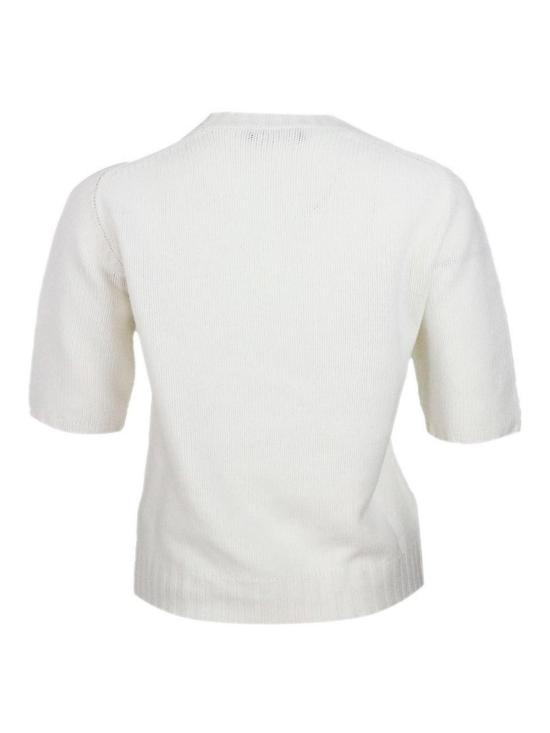 25FW 파비아나 필리피 플래티넘 스웨터 MAD215F490L53725 White - FABIANA FILIPPI