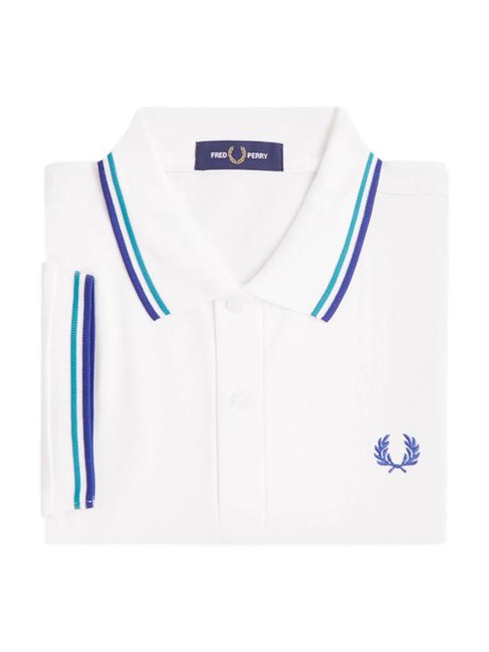 26SS 프레드페리 폴로 티셔츠 M3600P5794A White - FRED PERRY