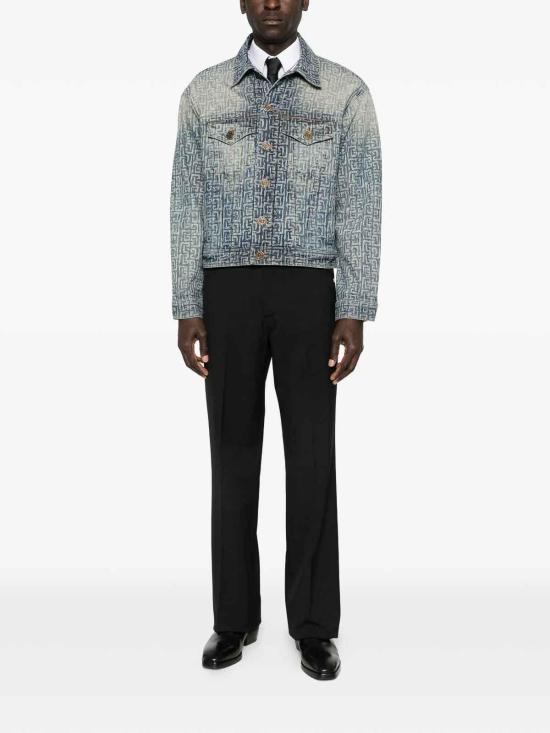 26SS 발망 데님 팬츠 GH1TC330DG126AW Light Beige - BALMAIN