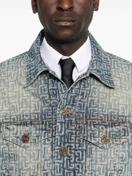 26SS 발망 데님 팬츠 GH1TC330DG126AW Light Beige - BALMAIN