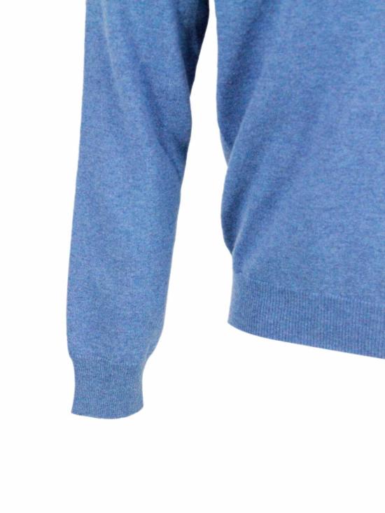 25FW 말로 스웨터 UXA384F1K02E3566 Light Blue - MALO