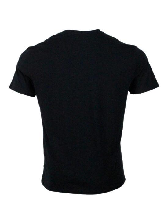 26SS 알마니 반팔 티셔츠 8NZT74ZJA5Z91510 Blue - ARMANI