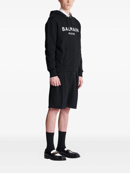 26SS 발망 탑 GH1JR007BD45EAB Black - BALMAIN
