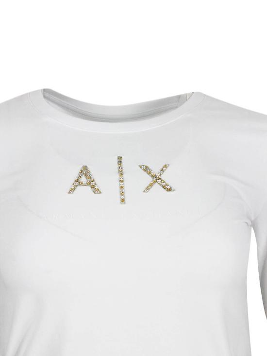 25FW 알마니 반팔 티셔츠 XW001365AF162941U0002 White - ARMANI