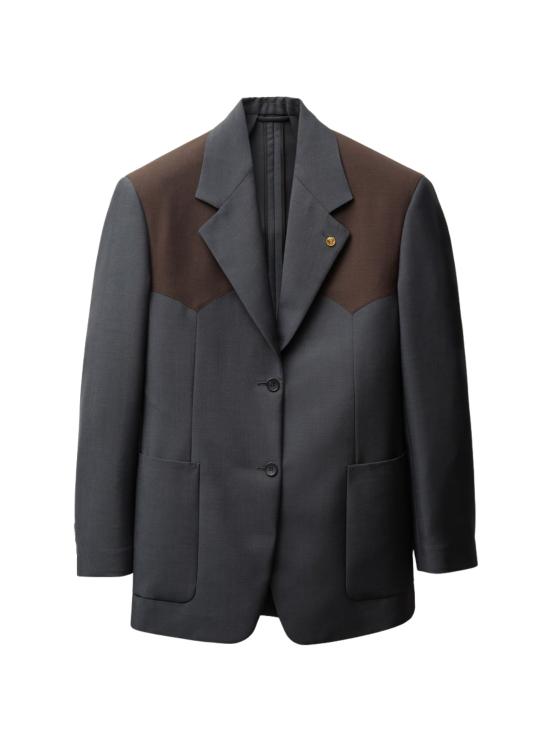 26SS 베르사체 수트 자켓 1024375 1A176692EW30 Grey