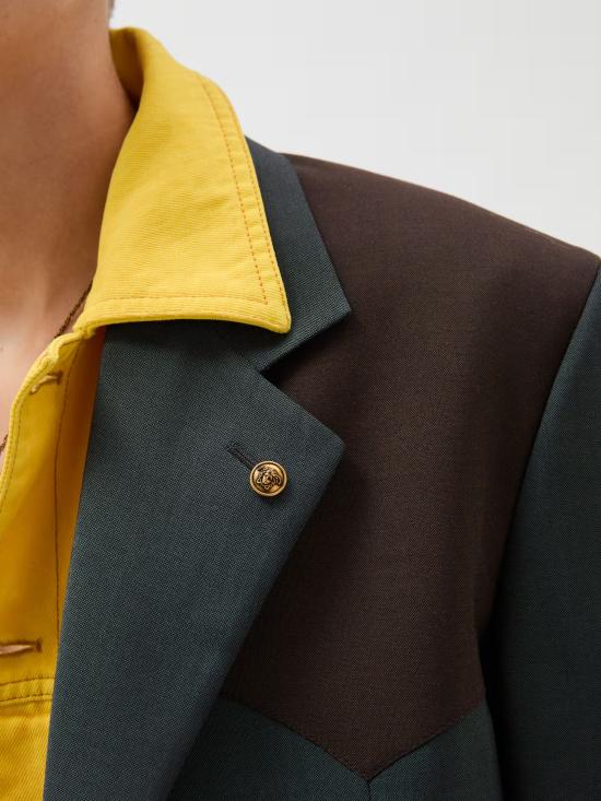 26SS 베르사체 수트 자켓 1024375 1A176692EW30 Grey - VERSACE