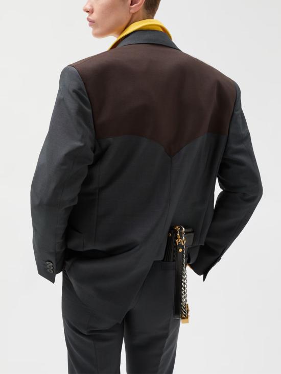 26SS 베르사체 수트 자켓 1024375 1A176692EW30 Grey - VERSACE