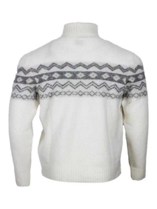 25FW 일레븐티 스웨터 L76MAGL62011302 White - ELEVENTY