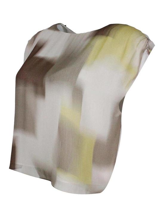 26SS 알마니 민소매 티셔츠 ZW002302AF21554F0160 Beige - ARMANI