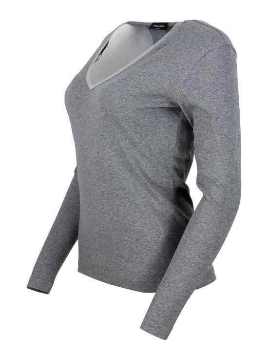 25FW 파비아나 필리피 저지 티셔츠 JED215F130L5778132 Grey - FABIANA FILIPPI