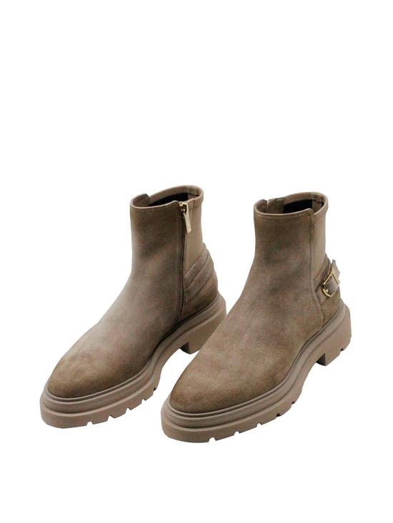 25FW 산토니 부츠 WTEI71104GOMTHIOM60 Brown