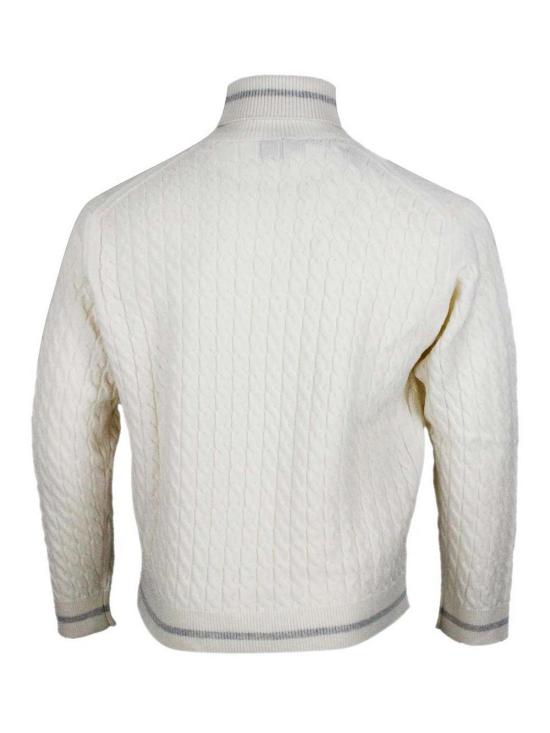 25FW 일레븐티 스웨터 L75MAGL03MAG0013 Cream - ELEVENTY