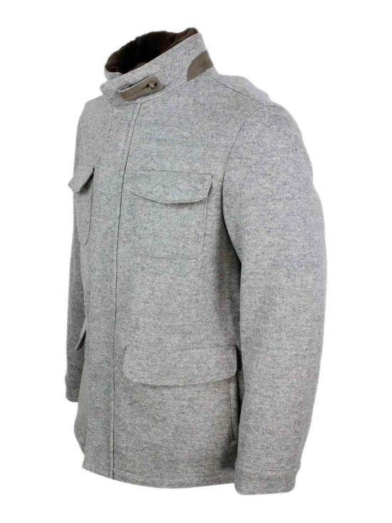 25FW 발바 자켓 DUVET5120072 Grey - BARBA