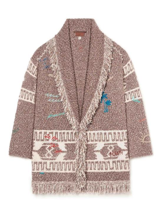 26SS 알라누이 가디건 LWHB064R26KNI0226096 Brown - ALANUI