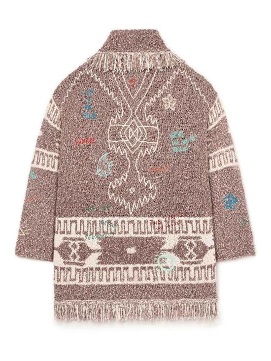 26SS 알라누이 가디건 LWHB064R26KNI0226096 Brown - ALANUI