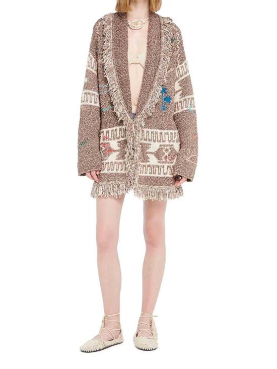 26SS 알라누이 가디건 LWHB064R26KNI0226096 Brown - ALANUI