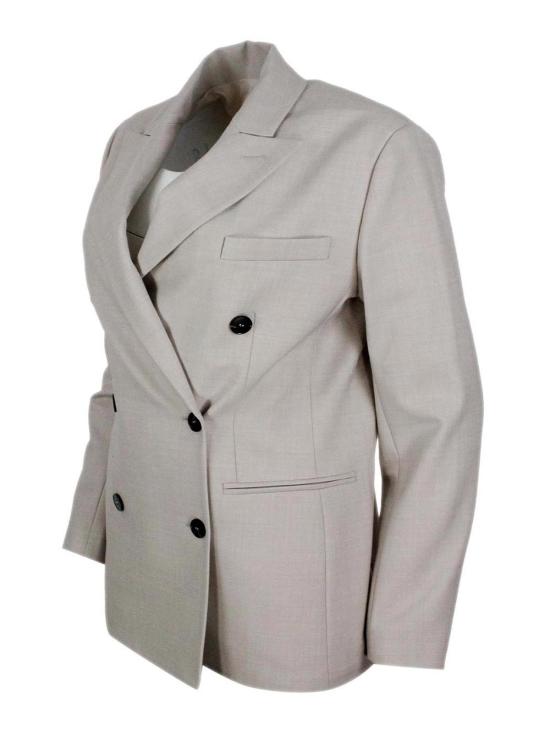 25FW 안토넬리 피렌체 자켓 GENZIANAP3097C124 Beige - ANTONELLI FIRENZE