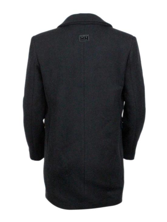 25FW 알마니 미디 스커트 XW000716AF162062UC001 Black - ARMANI