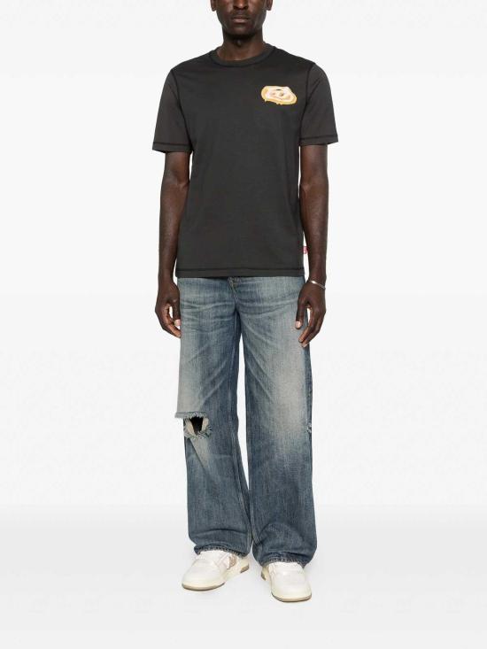 26SS 디젤 반팔 티셔츠 A202840PLAT93R None - DIESEL