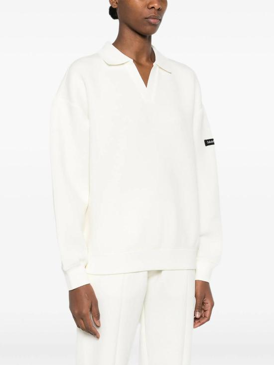 26SS 캘빈클라인 폴로 티셔츠 LV044E223GYAT Cream - CALVIN KLEIN