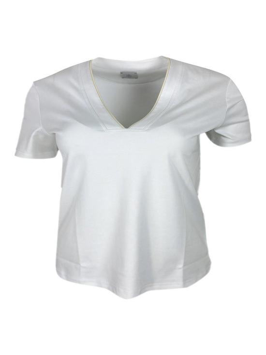 26SS 일레븐티 반팔 티셔츠 M80TSHM11TES0M26801 White