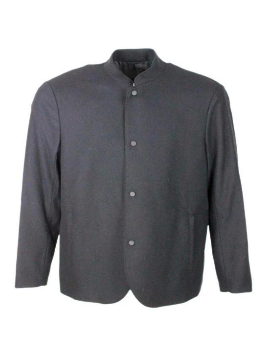 25FW 알마니 자켓 XM001196AF16644UC001 Black