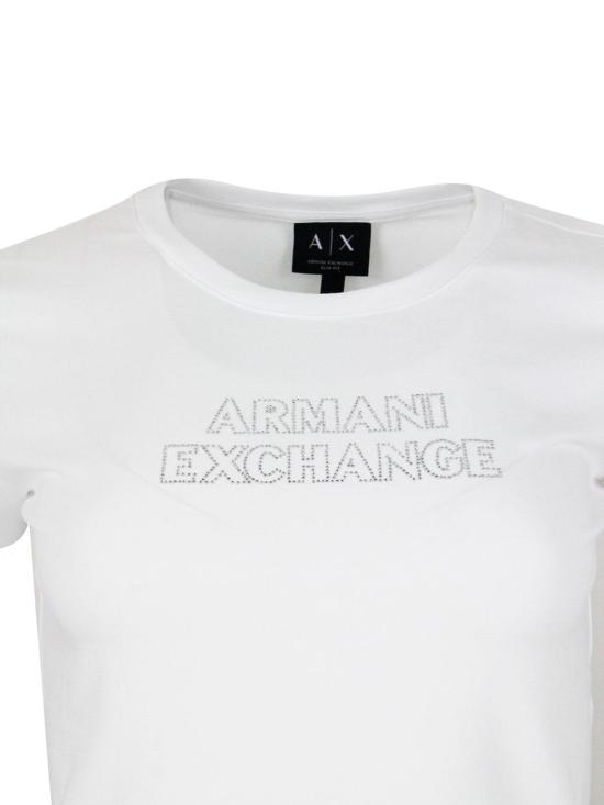 26SS 알마니 반팔 티셔츠 XW002293AF17173U002 White - ARMANI